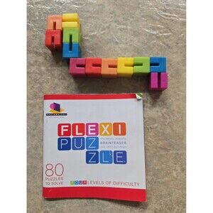 Brainwright Flexi Puzzle Bendy Stretchy Brainteaser 80 Challenges
